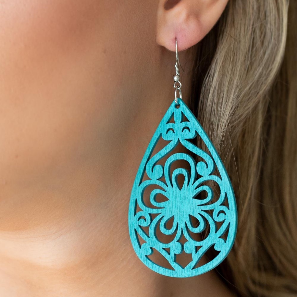 Marine Eden - Blue Earrings